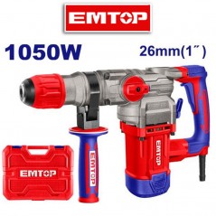 Rotomartillo Electrico - 1050W - 4,5 J - EMTOP - ERHRP1052