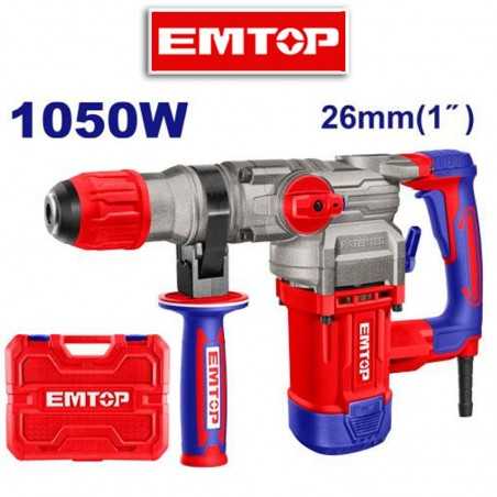 Rotomartillo Electrico - 1050W - 4,5 J - EMTOP - ERHRP1052