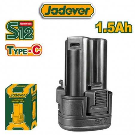 Bateria de Litio-ion 12V - 1,5Ah - Para Herramientas Jadever - JDLBS5150