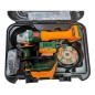 Amoladora Angular a Bateria 20V - 115mm / 4,5" - JADEVER - JDLAP522 - Incluye Bateria y Cargador