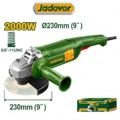 Amoladora Angular - 230mm / 9" - 2000W - JADEVER - JDAG852001