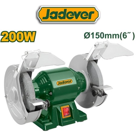 Amoladora de Banco - 150mm / 6" - 200W - JADEVER - JDBG1A1501