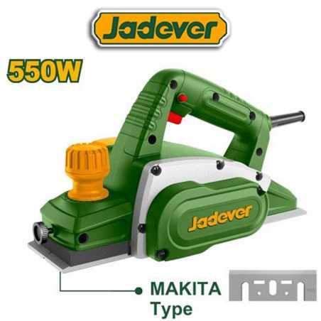 Cepillo Electrico - Garlopa 550W - Ancho 82mm - JADEVER - JDEP155501