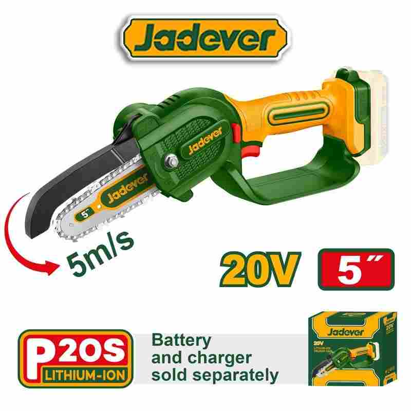 Motosierra Compacta a Batería 20V - 5" - JADEVER - JDCLP550 - Sin bateria