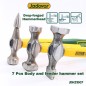 Juego De Martillos Chapista - JADEVER - JDHZ1D07