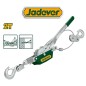 Molinete Malacate Manual de 2 Ganchos - Capacidad 2 Toneladas - 2,8 Metros - JADEVER - JDJU1020