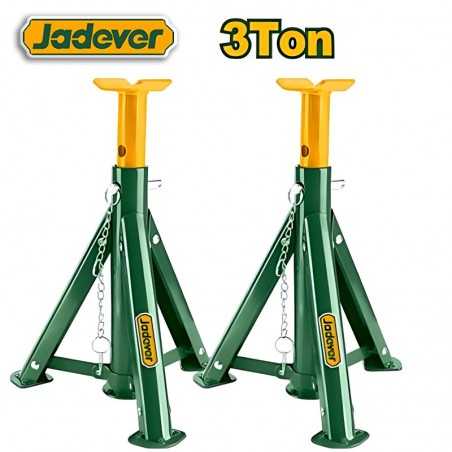 Caballete Taco para autos - 3Ton - JADEVER - JDHJ3503 - 2 Unidades