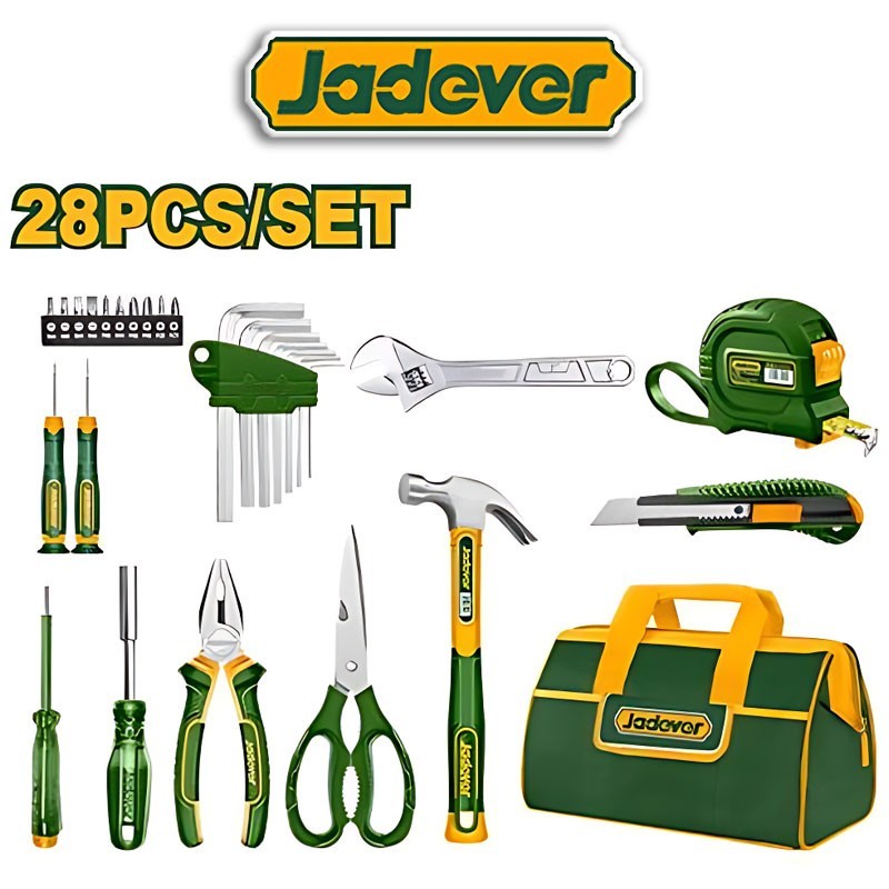 Kit de herramientas de 28 piezas - JADEVER - JDHS1M28