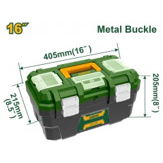 Caja de Herramientas Plastica de 16" - JADEVER - JDTB3316