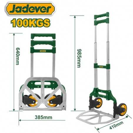Carretilla Plegable - Capacidad 100 Kg - JADEVER - JDWB8A10