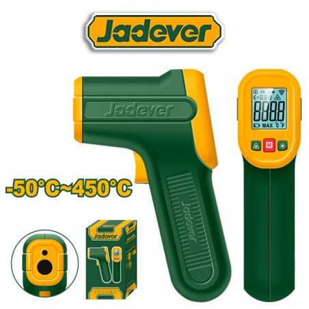Termometro Infrarrojo Industrial - JADEVER - JDNT6501 - Escala -50 a +450°C