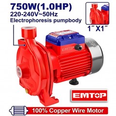 Bomba Centrifuga 1 Hp - 110 L/min - 1" - Emtop - EWPPC07501