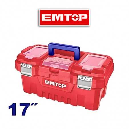 Caja de Herramientas Plastica de 17" - EMTOP - EPBX1702