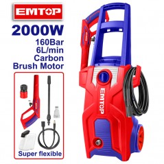 Hidrolavadora 2000W - Presion 160 Bar - EMTOP - EHPW2011