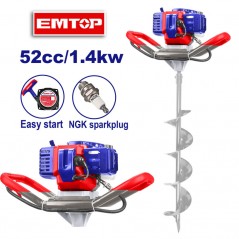 Perforadora de Suelo Naftera - 2Hp - EMTOP - Modelo EEAR5211-1