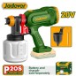 Pistola para Pintar a Batería 20V - JADEVER - JDSU3066 - Sin Bateria