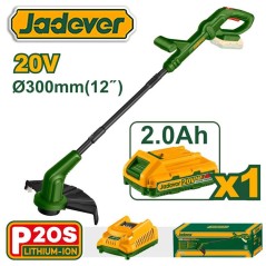 Bordeadora Inalambrica a Bateria - JADEVER - JDGTP535 - Incluye Bateria y Cargador