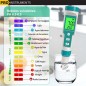 Medidor de Calidad de Agua 7 en 1 - pH / TDS / S.G. / EC / Salinidad / ORP / Temperatura - Pro Instruments
