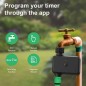 Válvula con Temporizador de Riego Wifi - Pro Instruments - Incluye 2 temporizadores + 1 Hub