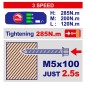 Atornillador de Impacto a Bateria 285 Nm - 20V - 1/4" - EMTOP - ECIRL2028 - Incluye 2 Baterias y 1 Cargador