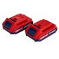 Atornillador de Impacto a Bateria 285 Nm - 20V - 1/4" - EMTOP - ECIRL2028 - Incluye 2 Baterias y 1 Cargador