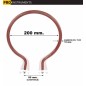 Resistencia Tubular para Incubadora de Huevos - Diam. 20 cm - Potencia 200W - Pro Instruments