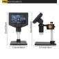 Microscopio Digital con Display - Pro Instruments - Conexión a Celular y PC