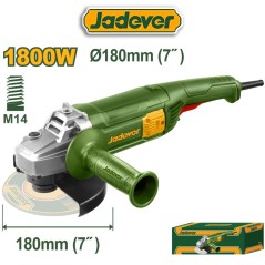 Amoladora Angular - 180mm / 7" - 1800W - JADEVER - JDAG851801