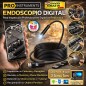 Endoscopio Digital de 3,5 metros con Cámara Fina de 5,5 mm para Android y PC – Pro Instruments - Cable Semirrigido