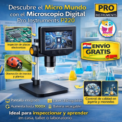 Microscopio Digital con Display - Pro Instruments