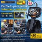 Endoscopio Boroscopio de Inspeccion de Doble Camara de 50 Mtrs Semi Rigido - Pro Instruments - P200 - IP67 Impermeable