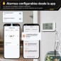 Termohigrometro Digital con conexión Wifi y Sonda - Pro Instruments - Temperatura y humedad interior y exterior