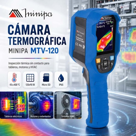 Camara Termografica - Minipa - MTV-120