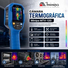 Camara Termografica - Minipa - MTV-120