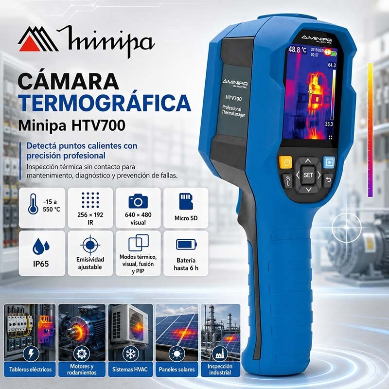 Camara Termografica - Minipa - HTV700