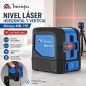 Nivel Laser Horizontal y Vertical Autonivelable - 20 Mts - Minipa - MN-110
