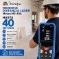 Medidor de Distancia Laser - Minipa - MD-40A - Distancias hasta 40 metros