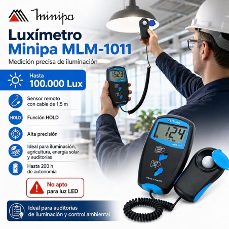Luximetro - Minipa - MLM-1011