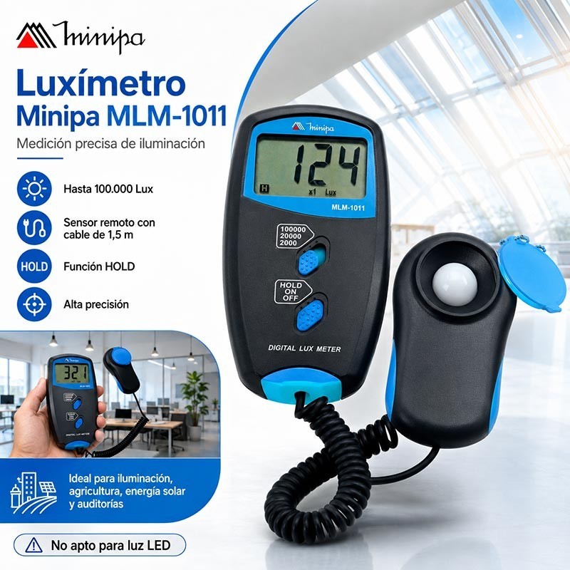 Luximetro - Minipa - MLM-1011