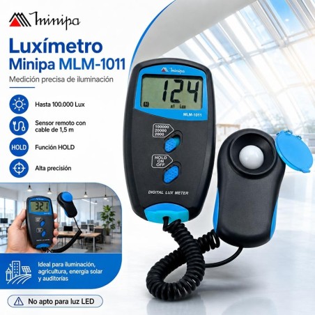 Luximetro - Minipa - MLM-1011