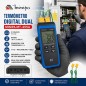 Termómetro Digital - Minipa - MT-455A - Escala -50 a +1300°C