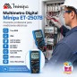Multimetro Digital - Minipa - ET-2507B - True RMS AC / VDC 1000V / VAC 750V / ADC 20A / AAC 20A