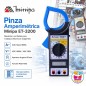 Pinza Amperimetrica - Minipa - ET-3200 - VDC 1000V / VAC 750V / AAC 1000A