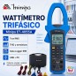 Pinza Wattímetro - Minipa - ET-4055A - True RMS AC / Pot. 600 kWh / Conexion a PC