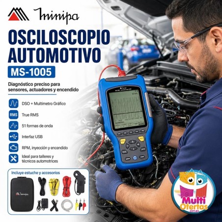 Osciloscopio Automotivo - Minipa - MS-1005