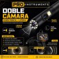 Endoscopio Boroscopio de Inspeccion de Doble Camara de 100 Mtrs Semi Rigido - Pro Instruments - P200 - IP67 Impermeable