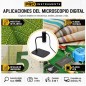 Microscopio Digital - Pro Instruments - Conexión 3 en 1 a Celular y PC