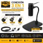 Microscopio Digital - Pro Instruments - Conexión 3 en 1 a Celular y PC