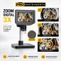 Microscopio Digital con Display - Pro Instruments