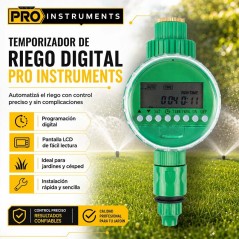 Temporizador de Riego - Pro Instruments - Control Digital